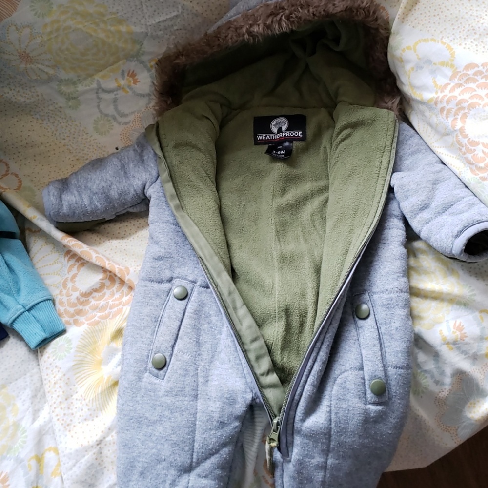 Weatherproof winter snowsuit